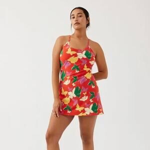 OUTDOOR VOICES Butterfly Exercise Workout Dress XXL 2X